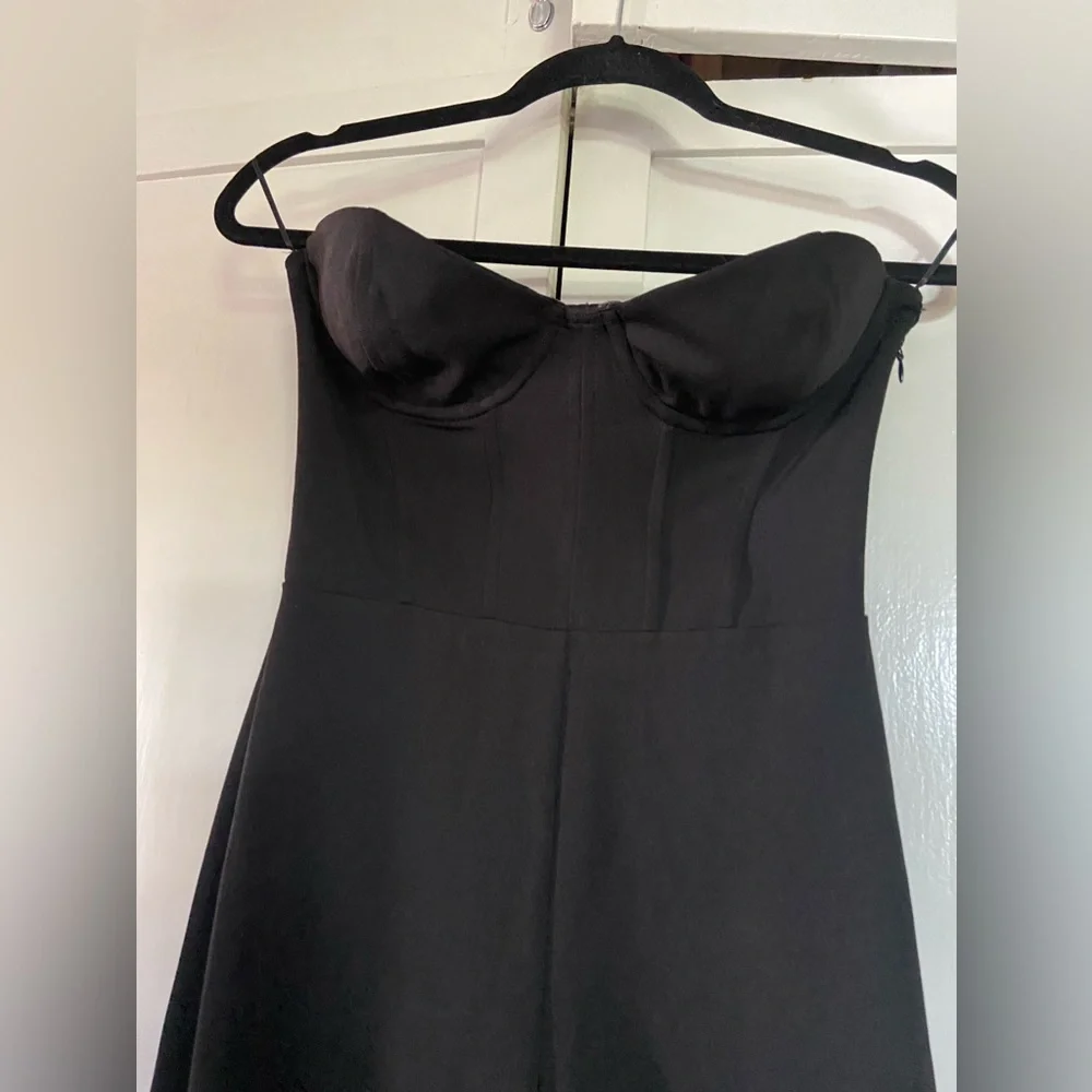 ZARA SWEETHEART NECKLINE JUMPSUIT - Picture 7 of 9